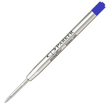 Parker balpenvulling QuinkFlow blauw 1.0mm medium 3stuks 