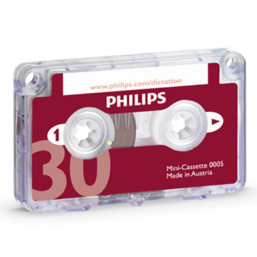 cassette dicteer Philips LFH0005 2x 15 minuten